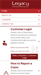 Mobile Screenshot of mylegacyinsurance.com